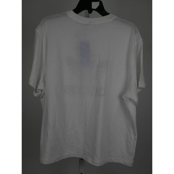 Adidas Women's Adicolor Trefoil Ribbed crewneck Boxy Tee XL - Picture 3 of 5